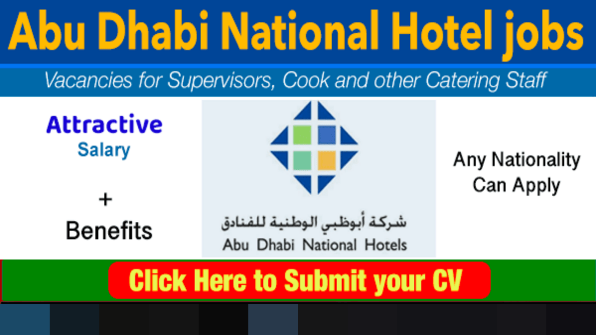 Abu Dhabi National Hotels Jobs in UAE