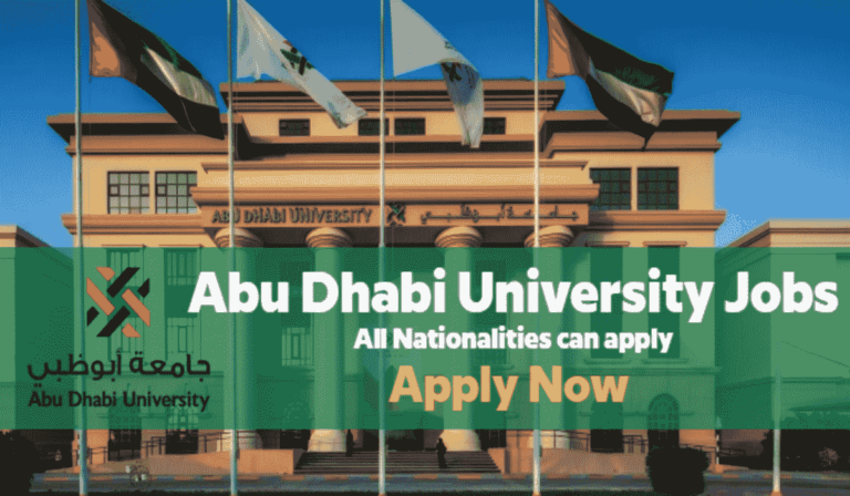 Abu Dhabi University Jobs in UAE