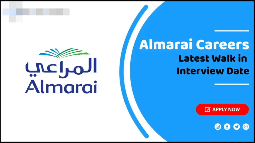 Apply Online For Almarai Careers: Almarai Jobs in Dubai UAE 2025 Here