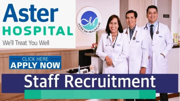 Aster DM Healthcare Jobs in UAE