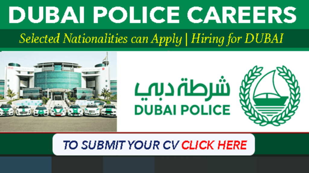 Dubai Police Careers: Apply Online For Jobs in Dubai Police Force