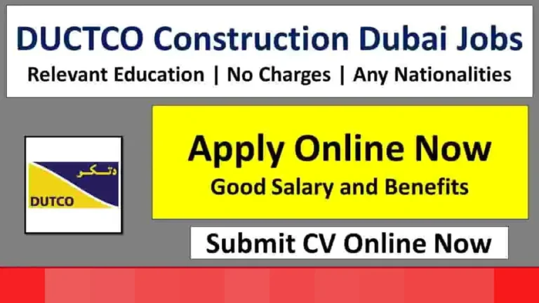 Dutco Construction Jobs in Dubai
