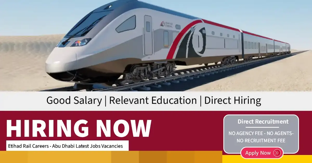 Etihad Railways Jobs in UAE
