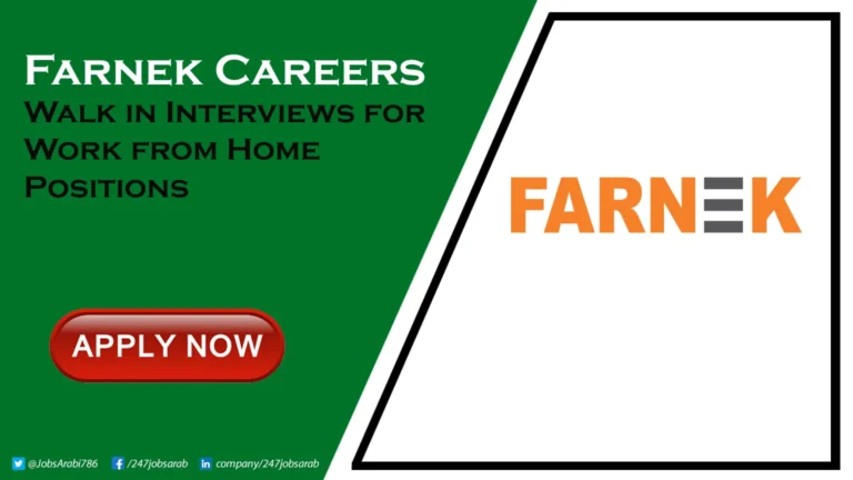 Farnek Facilities Management Jobs in Dubai