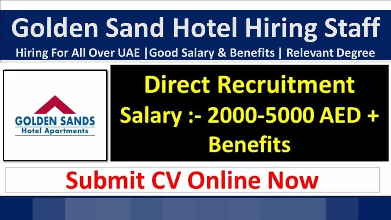 Golden Sands Hotel Apartments Jobs in UAE
