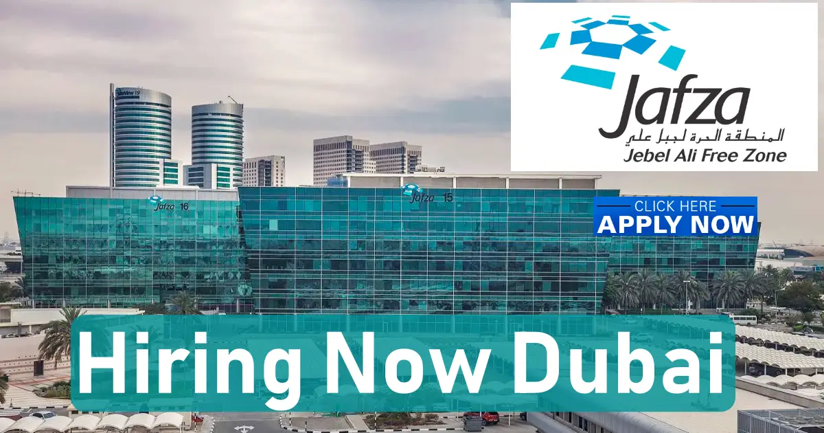 Jebel Ali Free Zone Jobs in UAE