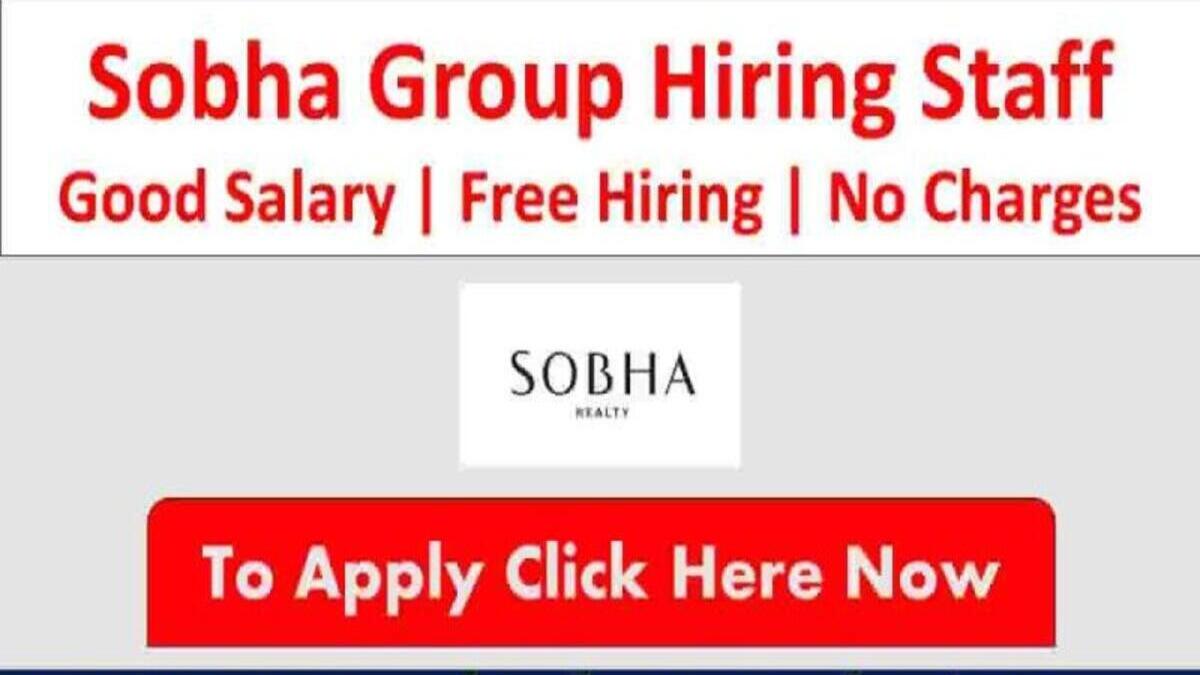 Sobha Realty Real Estate Jobs in Dubai