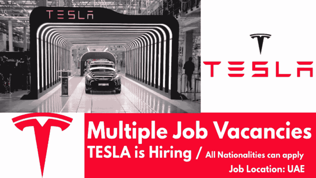 Apply Online For Tesla Careers: Tesla Jobs in Dubai Abu Dhabi UAE 2025in Dubai & Abu Dhabi Here