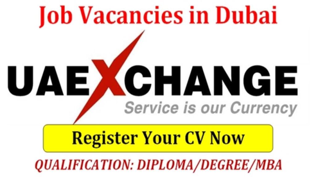 Apply Online For UAE Exchange Careers Jobs in Dubai For Freshers Here