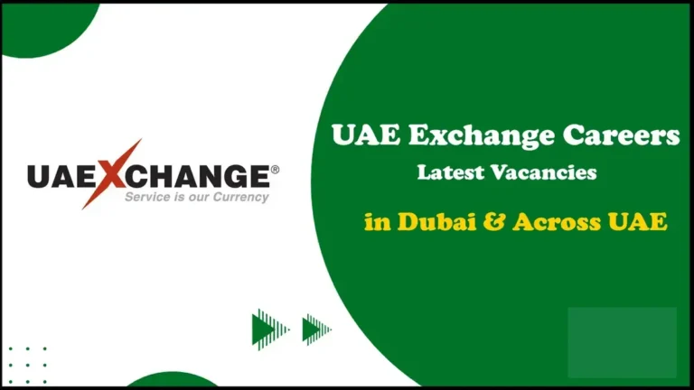 UAE Exchange Jobs in Dubai