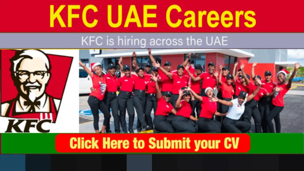 Apply Online For KFC Careers UAE New Job Opportunities in Dubai Here