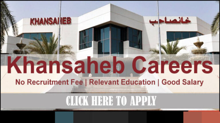 Khansaheb Facilities Management Jobs in UAE