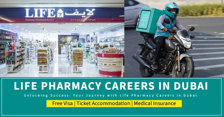 Life Pharmacy Jobs in Dubai Today