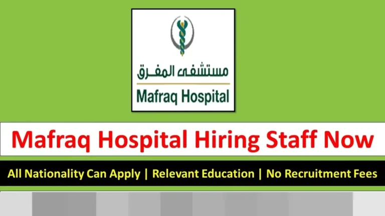 Mafraq Hospital Jobs in UAE