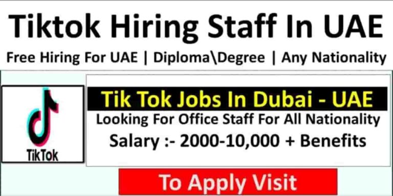 TikTok Jobs in UAE