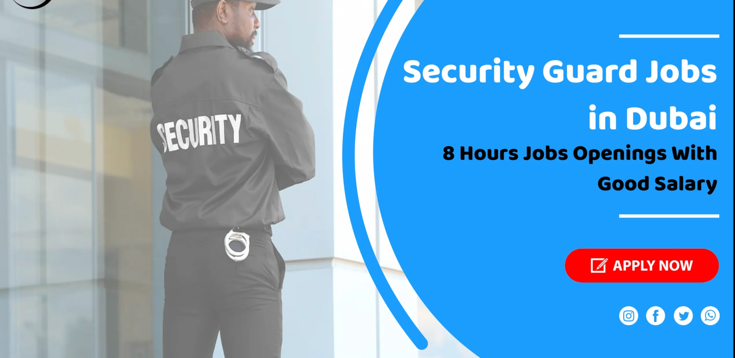 Apply Online For Security Jobs in Dubai With Free Visa and Ticket