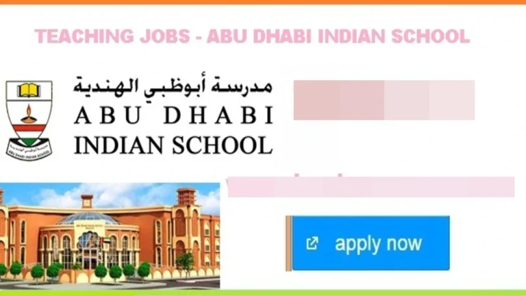 Abu Dhabi Indian School Careers