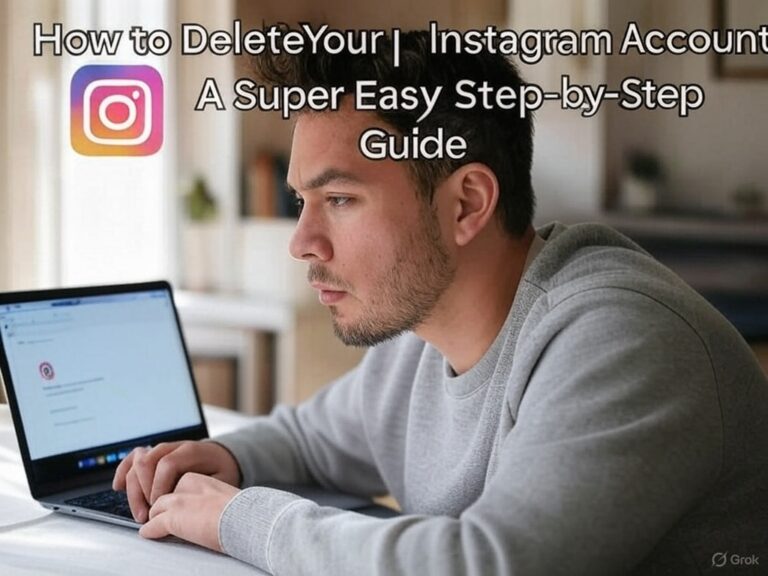How to Delete Instagram Account: Step-by-Step Guide
