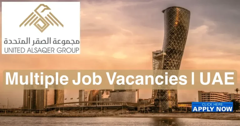 United Al Saqer Group Careers in Abu Dhabi: UASG Jobs in UAE