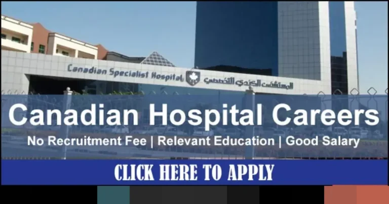 Canadian Hospital Careers in Dubai New Job Openings